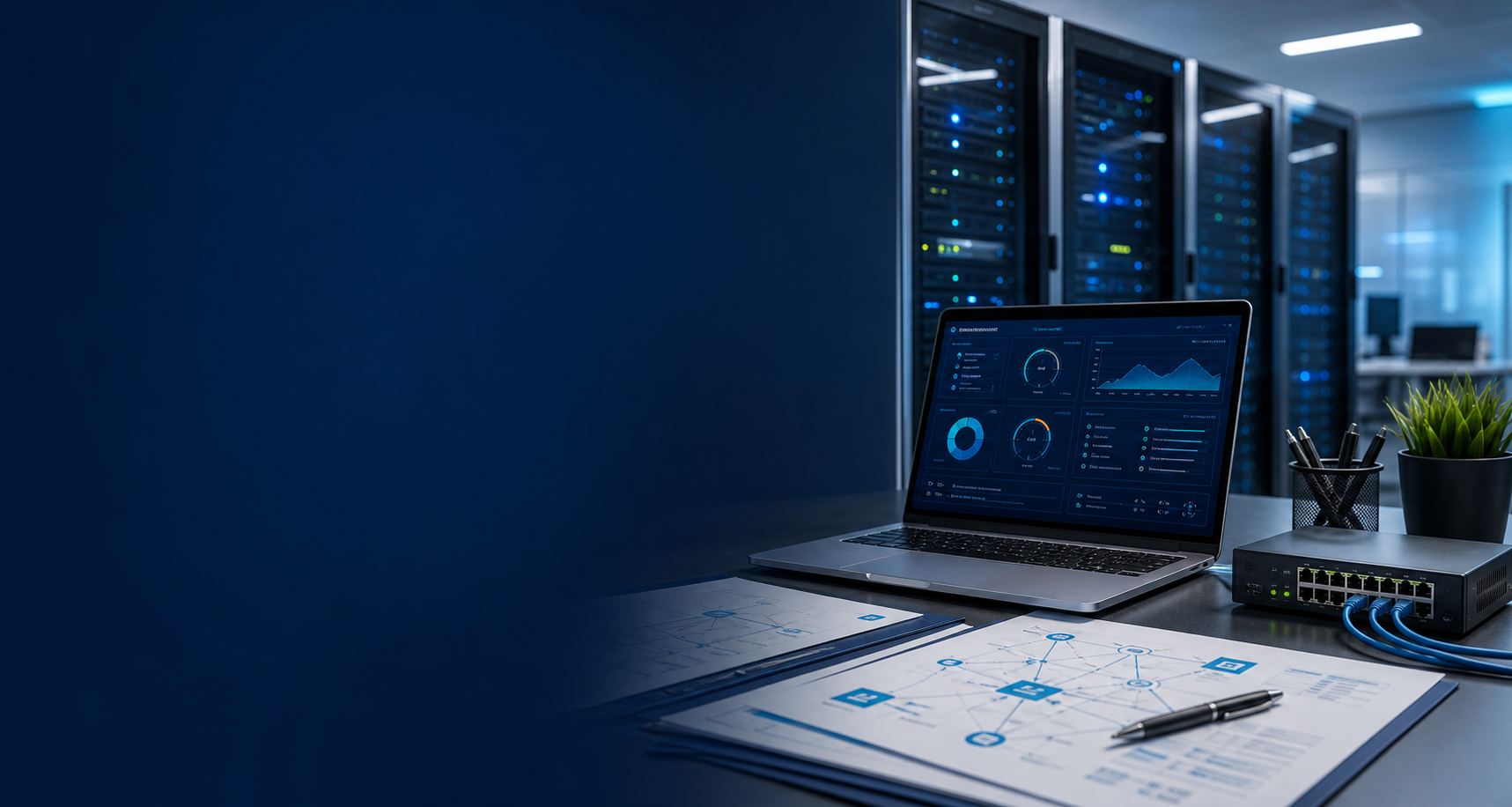 Poste de diagnostic IT et tableau de contrôle