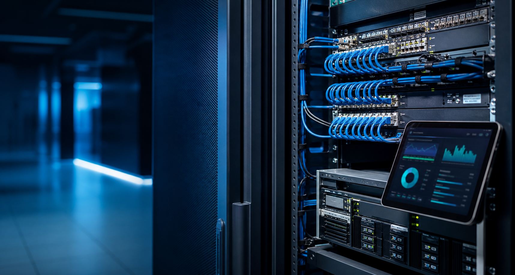 Armoire informatique et diagnostic serveur